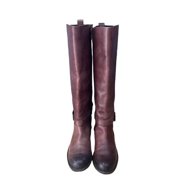 Vince Camuto Boots Womens 6.5M Brown Kristini Knee High Riding - Picture 1 of 11